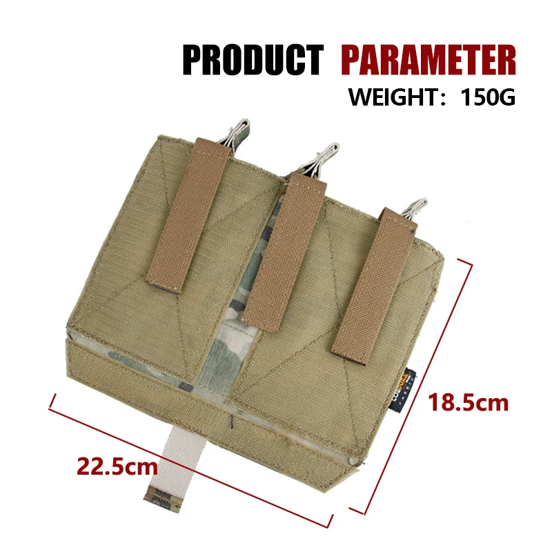 TMC тройной TY 556 Mag Чехол для AVS JPC2.0 тактический MOLLE панель Подсумок Cordura 2733