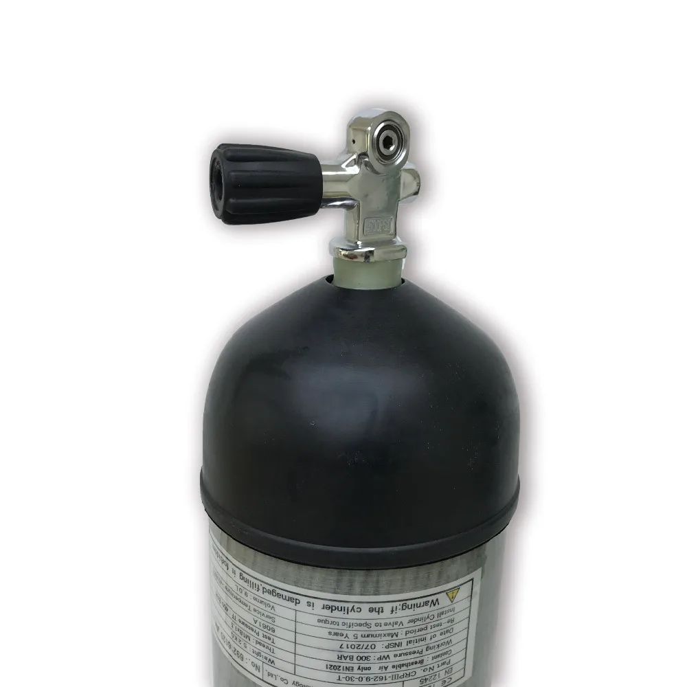 Acecare 9L CE акваланг Pcp 4500psi углеродное волокно Воздушный бак клапан для дайвинга цилиндры 300 бар ВВС Кондор Pcp пневматическая винтовка Воздушный пистолет