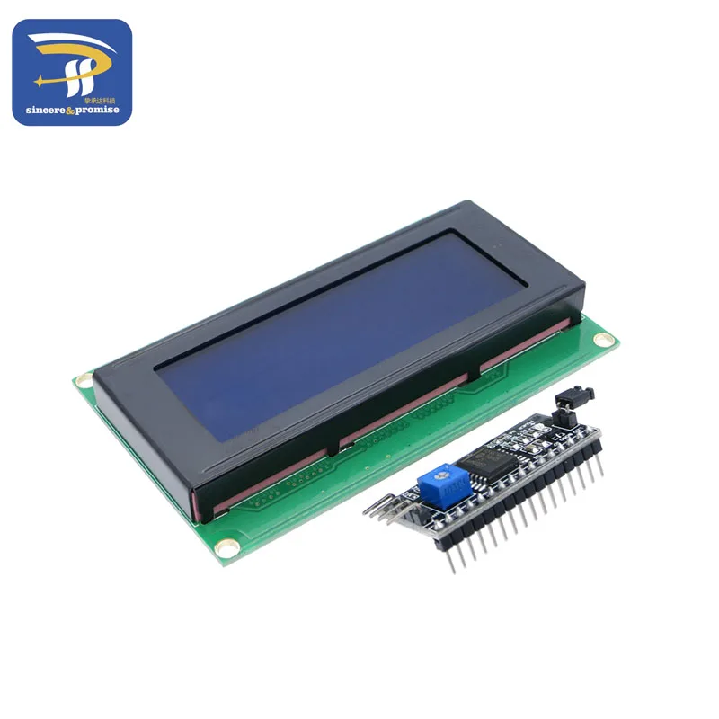 2004 20x4 2004A синий экран HD44780 для Arduino DIY KIT символ lcd/w IIC/iec последовательный интерфейс модуль адаптера