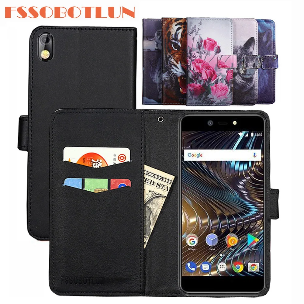 

FSSOBOTLUN For BQ BQ-5211 Strike Case PU Leather Retro Flip Cover Shell Magnetic Fashion Wallet Cases Kickstand Strap BQ 5211
