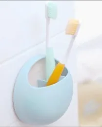 

Bathroom Creative Couple Toothbrush Holder Toothpaste Sucker Shelf Toiletries Tooth Bench Storage Rack