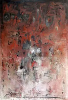 

Zhao wuji hand painted Abstract canvas artwork pictures for the wall Office background High quality