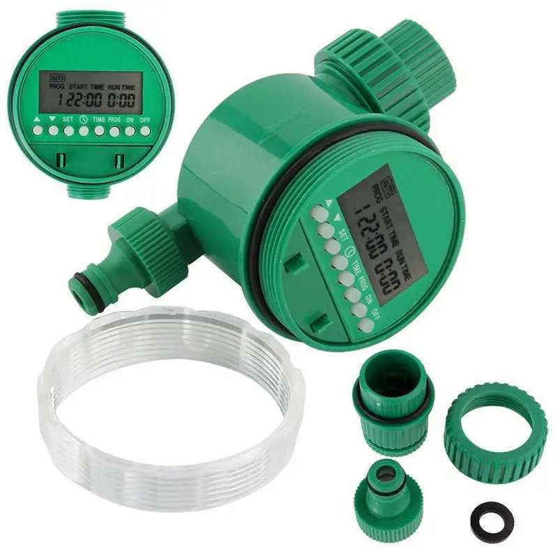 BESTOYARD сад ирригационный таймер домашний водный таймер контроллер Набор водных программ(зеленый