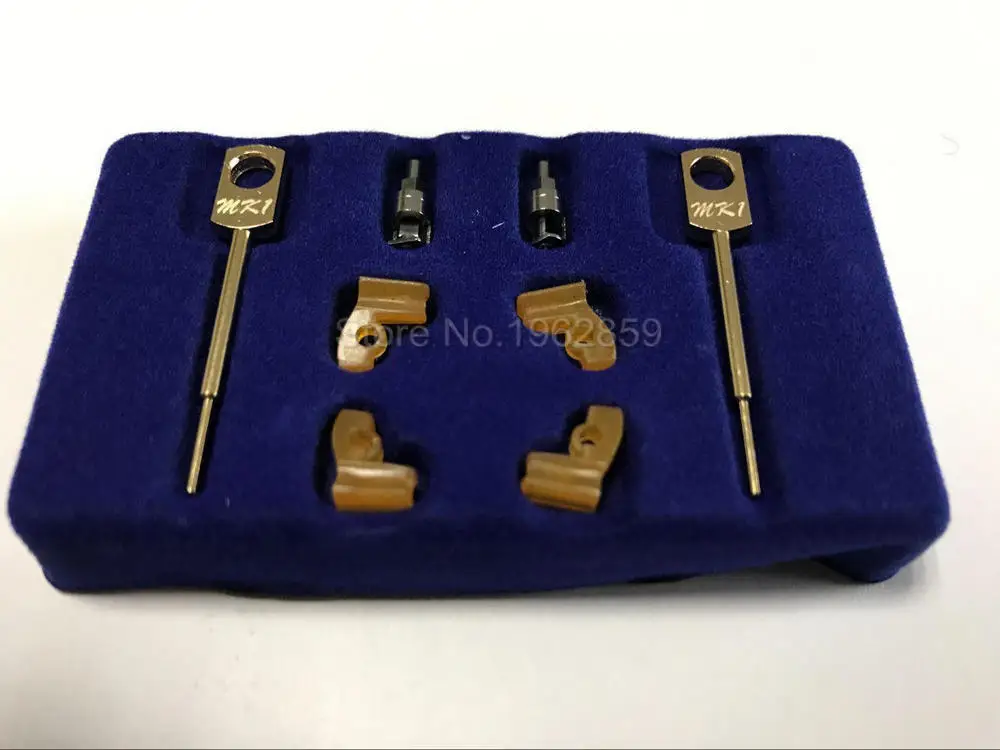 2 компл./коробка стоматологический лабораторный техник инструмент MK1 вложения части для металлических перегородок Стоматологический материал продукты