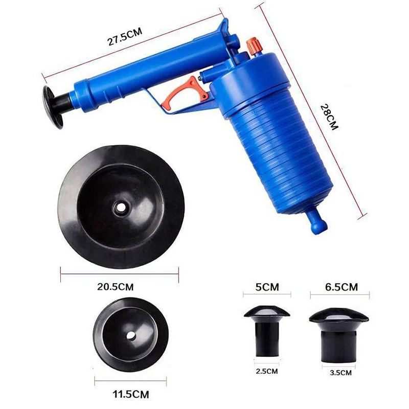 Барометрический Тип унитаз Плунжер сильный бластер канализационные трубопроводы чистящие средства резиновое сопло пневматические трубы земснаряд