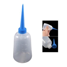 BLEL горячий 250 мл прозрачный белый синий пластиковый жидкий аппликатор для клея бутылка