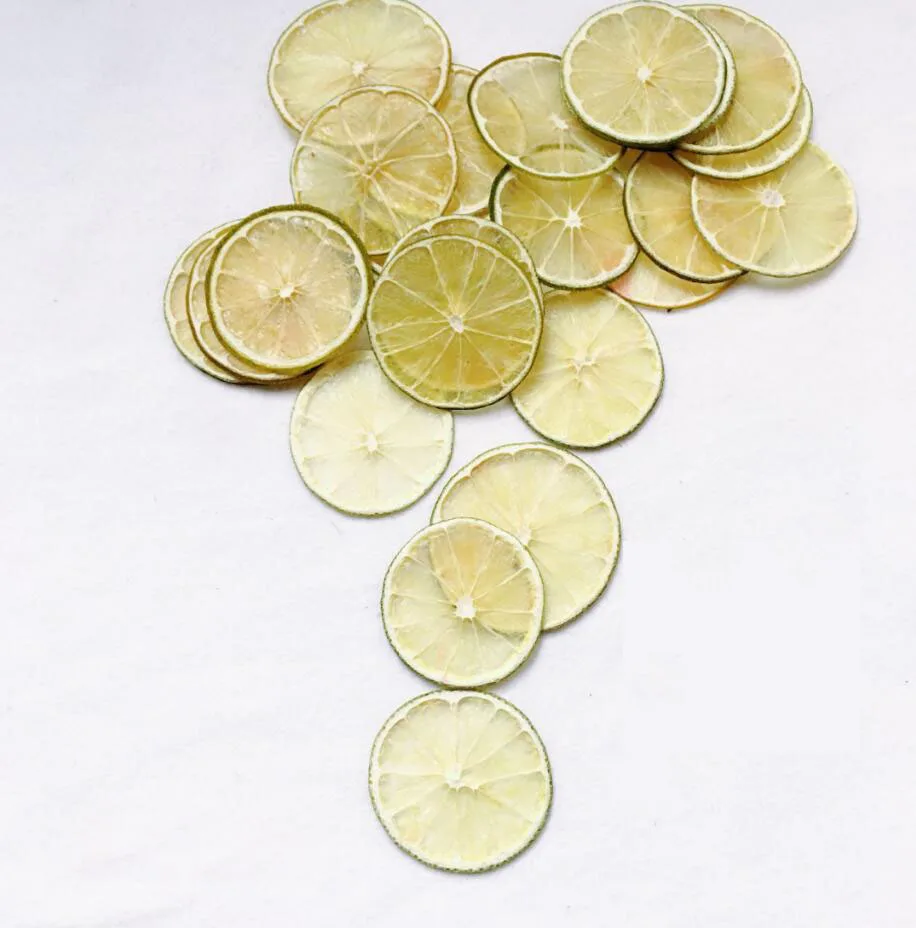 

5pcs Pressed Dried Lime Fruits Slices Plant Herbarium For Jewelry Postcard Invitation Card Phone Case Bookmark Making DIY