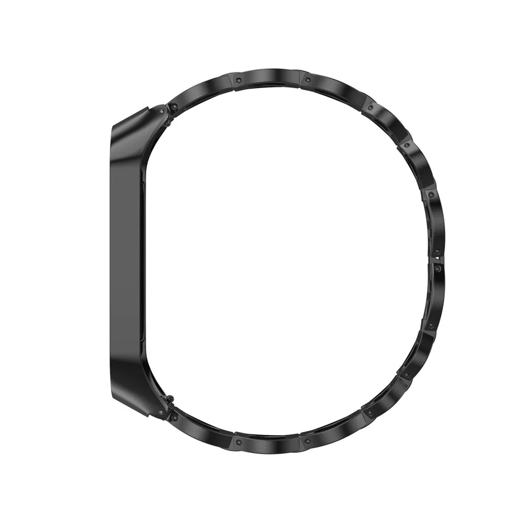 Роскошный браслет из нержавеющей стали для Xiaomi Mi Band 3 ремешок смарт часов