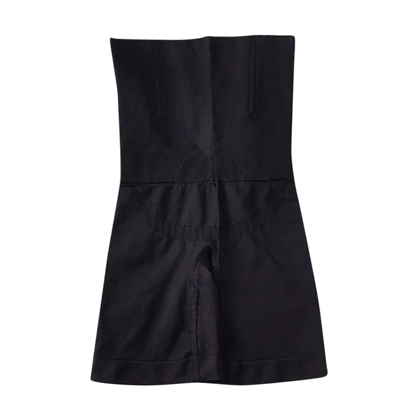 New Women Firm After pregnancy Shapewear Shorts Brilliance High-Waist Panty Mid-Thigh Body Shaper Bodysui #4F02 (12)