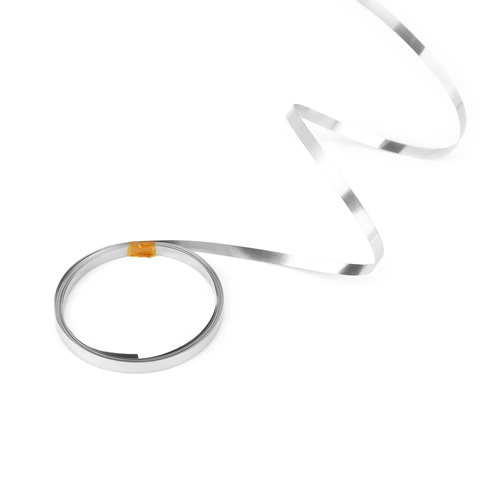

5/10M 5mm * 0.1mm Silver Pure Nickel Strip Tape For Li 18650 Battery Spot Welding Compatible For Spot Welder Machine