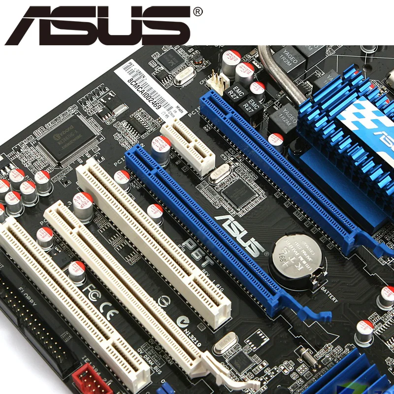 Настольная материнская плата Asus P6T X58 Socket LGA 1366 Core i7 Extreme DDR3 24G ATX UEFI BIOS оригинальная