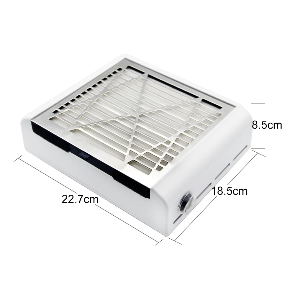  Nail Dust Collector Vacuum Cleaner Manicure Salon Nail Art Dust Suction Machine with Strong Power F