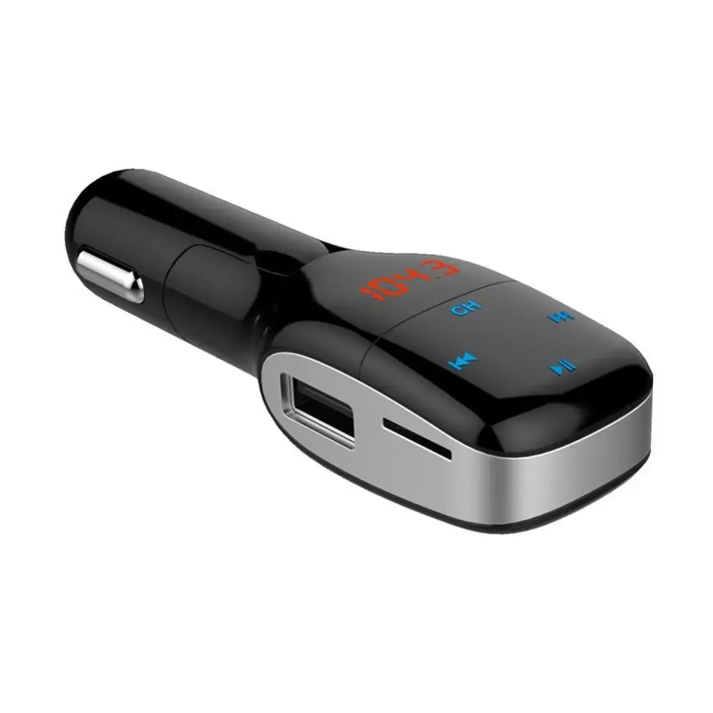 FM трансмиттер Bluetooth гарнитура для MP3 плеер Беспроводной модулятор светодиодный дисплей USB Зарядное устройство Поддержка SD Tf карты для iPhone samsung