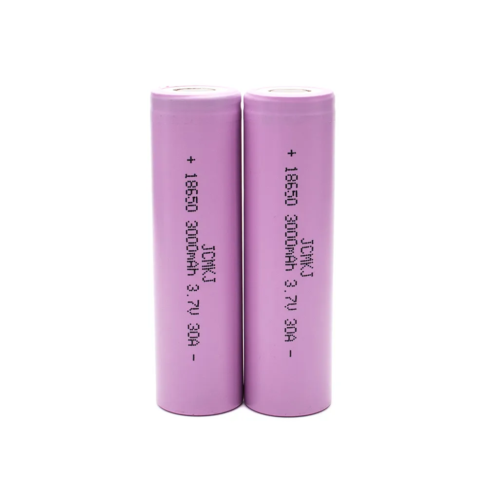 

Electronic Cigarette MOD 18650 Li-ion Battery 3000mAh 3.7V 30A for Vaporizers 2pcs/Lot