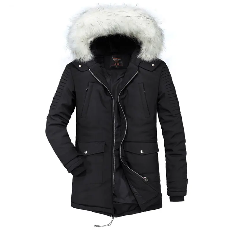 Winter Jacket Men New Arrival Cotton Men's Hooded Plus