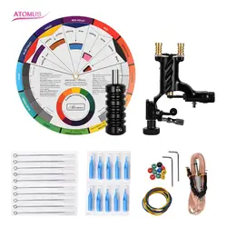 Maquinas De для начинающих Вращающаяся Ручка Ротари татуировки комплект Equipo для Tatuar Quit De Tatuajes Tatouage ротативный Tatuador Tatuagem