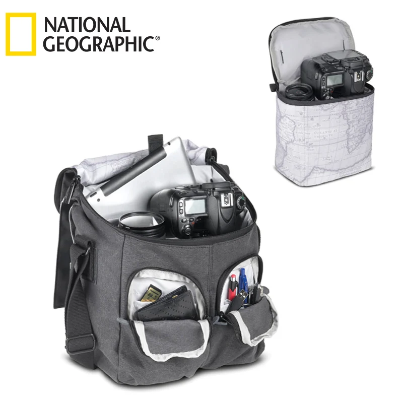 

NG W2141 Professional National Geographic DSLR Camera Bag Universal for Nikon SLR for canon SLR with All Weather Cover