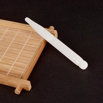 

1 pcs Gua Sha SPA Face Back Foot Massage point pen natural stone Acupuncture Scraper China Traditional Health Care Massage Tool