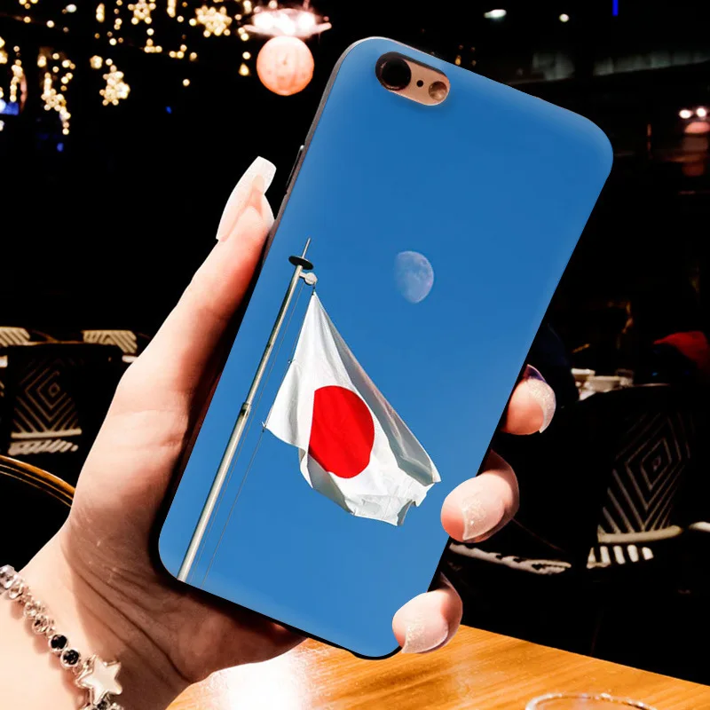 MaiYaCa Флаг Японии флаг Топ подробный популярный чехол для iPhone 8 7 6 6S Plus X 10 5 5S SE 11pro max