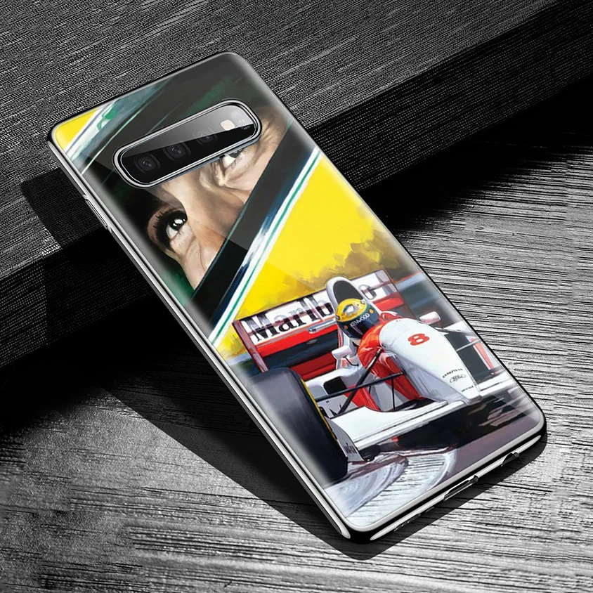 Силиконовый чехол Ayrton Senna для samsung Galaxy S10 5G S10e S9 S8 Plus Note 9 10 105G Plus A50 A30 A70