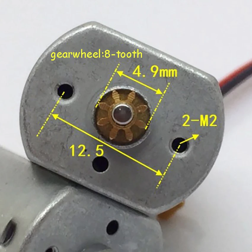 DC3 7.2V 14300 24000 об/мин модель самолета 180 электродвигатель карбоновая щетка