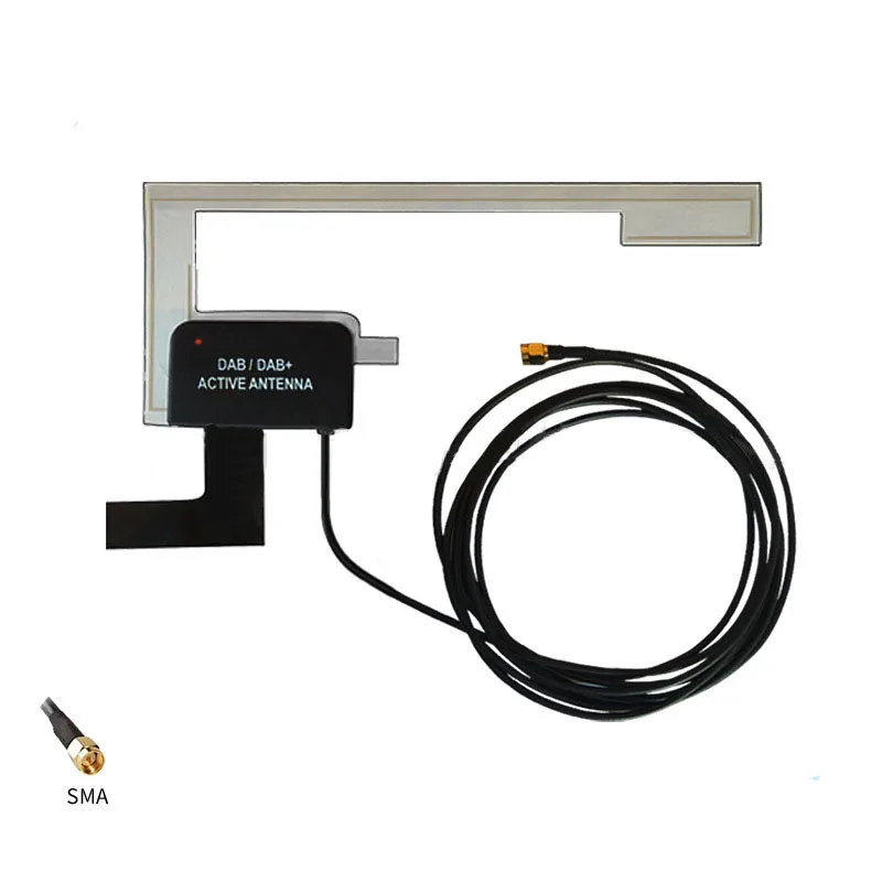 Автомобильная универсальная Антенна SMA Plug DAB + цифровая стереоантенна с радио и