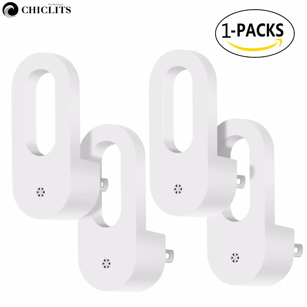 

New Led night light 100-240V 0.7w EU US plug Warm White light control for Baby room Kid bedroom corridor toilet Kitchen cupboard
