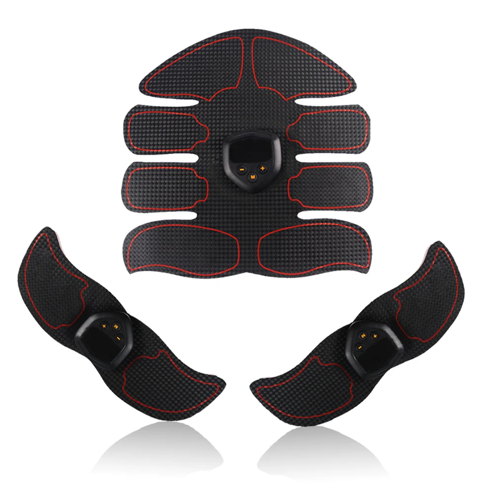 

USB Rechargeable Fitness Kit Abdomen Instrument Arm Leg Waist Abdominal Fitness Trainer Muscle Training AB Belt Slimming Trainer