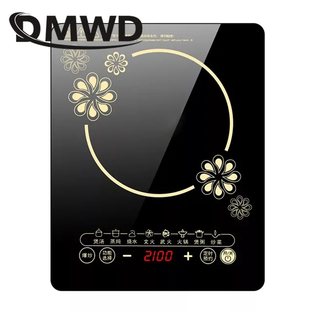 Special Price DMWD electric magnetic Induction cooker 220V 2100W cooking hot pot waterproof panel small hot pot stove hotpot oven cooktop EU Special Price DMWD electric magnetic Induction cooker 220V 2100W cooking hot pot waterproof panel small hot pot stove hotpot oven cooktop EU