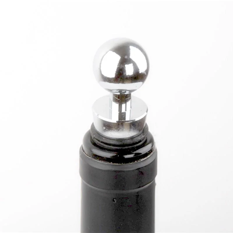 Bottle Stopper Wine Storage Twist Cap Plug Reusable Vacuum Sealed Wine Stopper Plastic 6 Silk Round Head Wine Stopper Gift