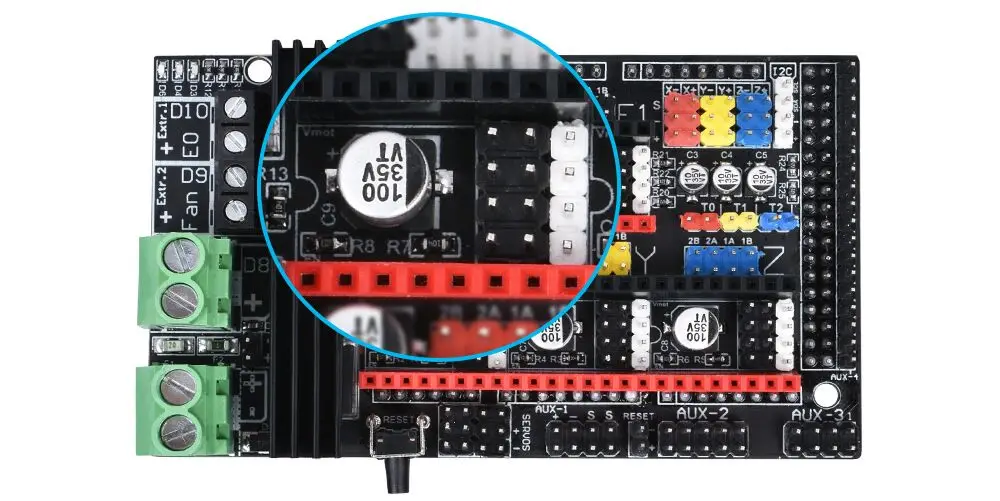 Ramps 1,6 Plus обновленная база Ramps 1,6 1,5 1,4 материнская плата управления до A4988/DRV8825/TMC2208/TMC2130 драйвер части 3d принтера