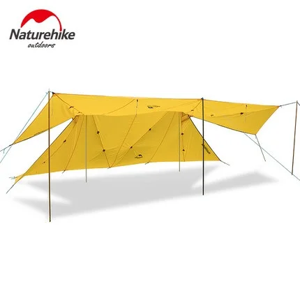 Naturehike 20D силиконовый нейлон 10 человек большая палатка для кемпинга башня брезент