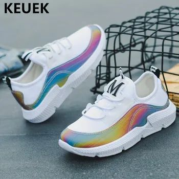 

New Children Spring/Autumn Casual Single Shoes Student Sneakers Boys Girls Mesh Breathable Flats Toddler Baby Sports Shoes 018
