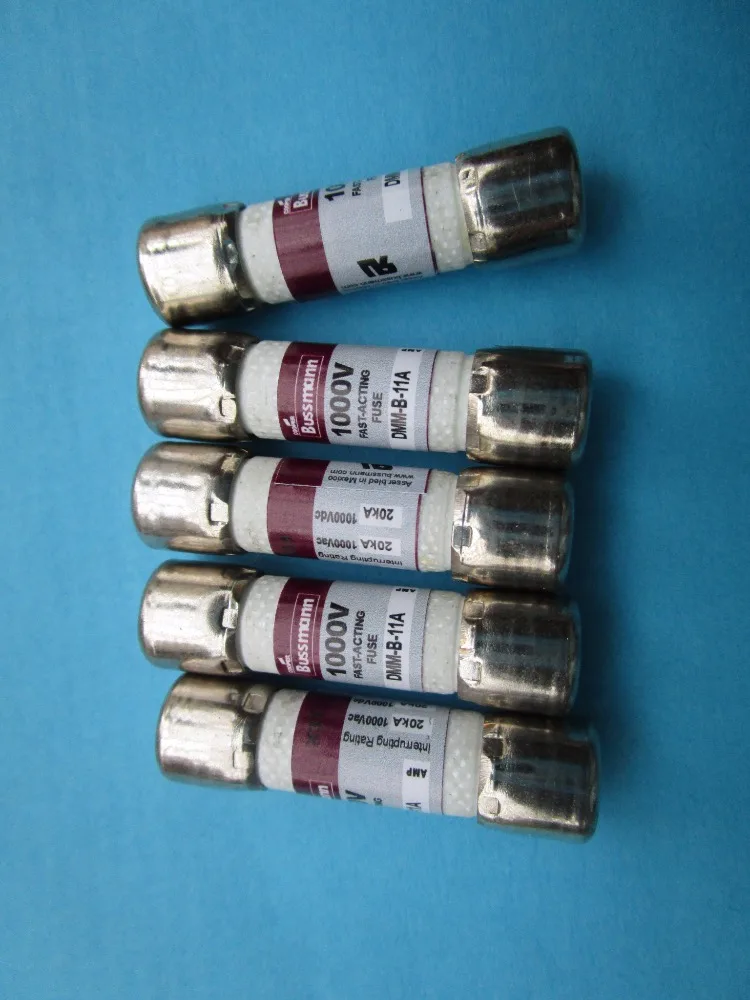 New Lot Bussmann DMM-B-11A Fluke Multimeter Fuses 1000 Volts