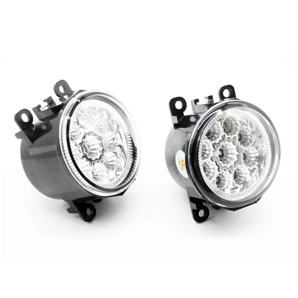 2 шт. автомобильный Стайлинг Раунд переднего бампера светодиодный