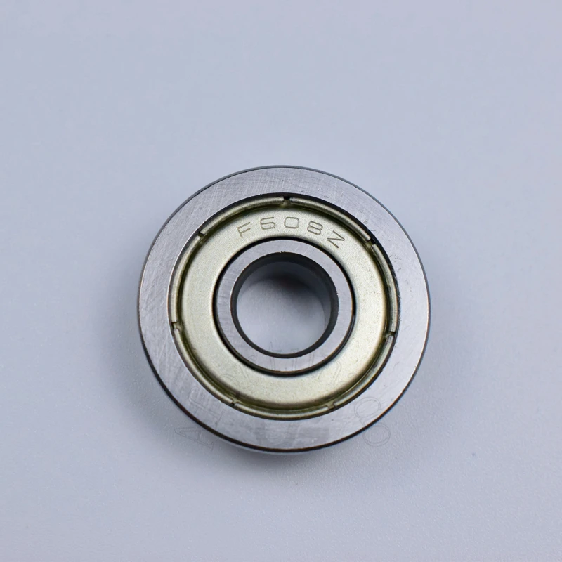 8*22&25*7mm 608 Flange bearings F608 F608Z F608ZZ chrome steel bearing rubber sealed bearing 10pieces F608ZZ