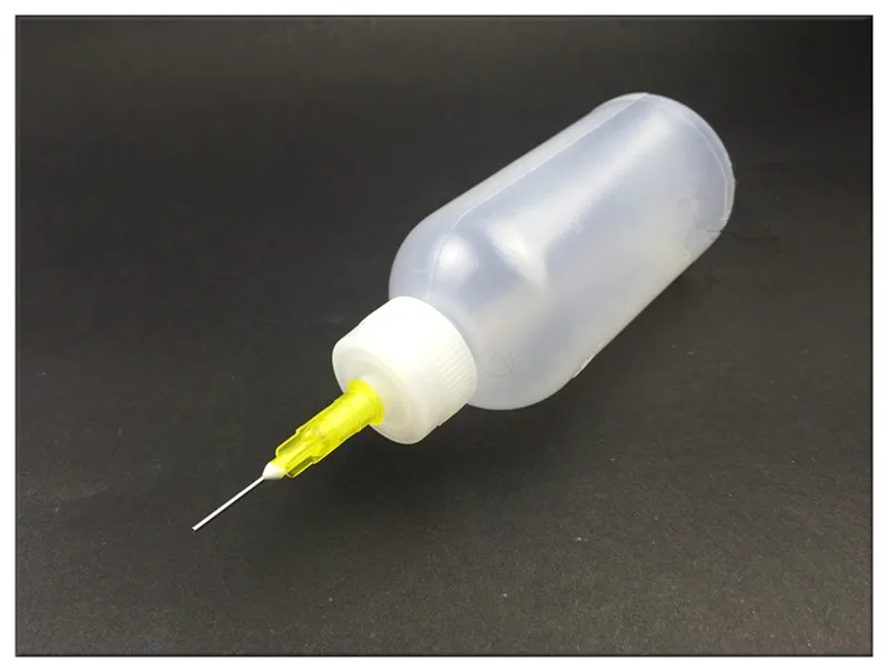 

10pcs 50ml Dispenser Bottle for Rosin Solder Soldering Liquid Flux plus 1 Needle