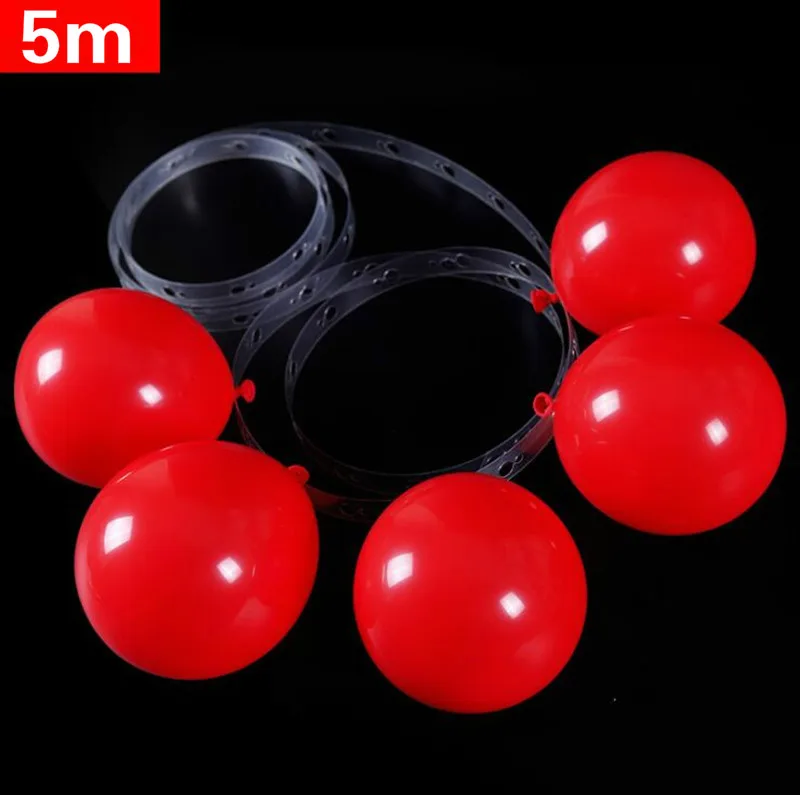 

Ballons Accessories 5M Balloon Chain Wedding Decoration Ballons Happy Birthday Party Decorations Kids Bachelorette Party