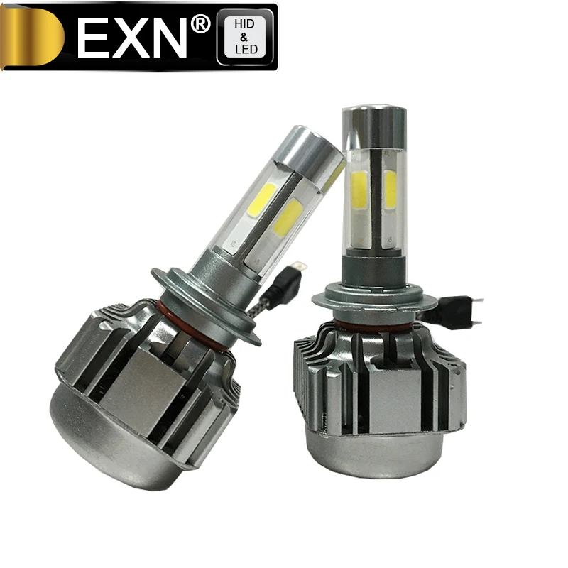 All in One V8 LED Headlight H7 Car Headlight H7 Bulb Auto Front Bulb