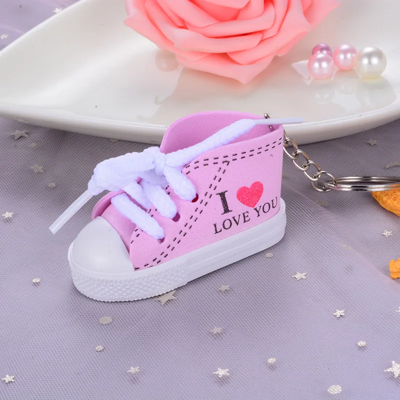 Милый детский брелок в виде кроссовка на день рождения Детские вечерние подарки для гостей Детские сувениры для душа украшения пол