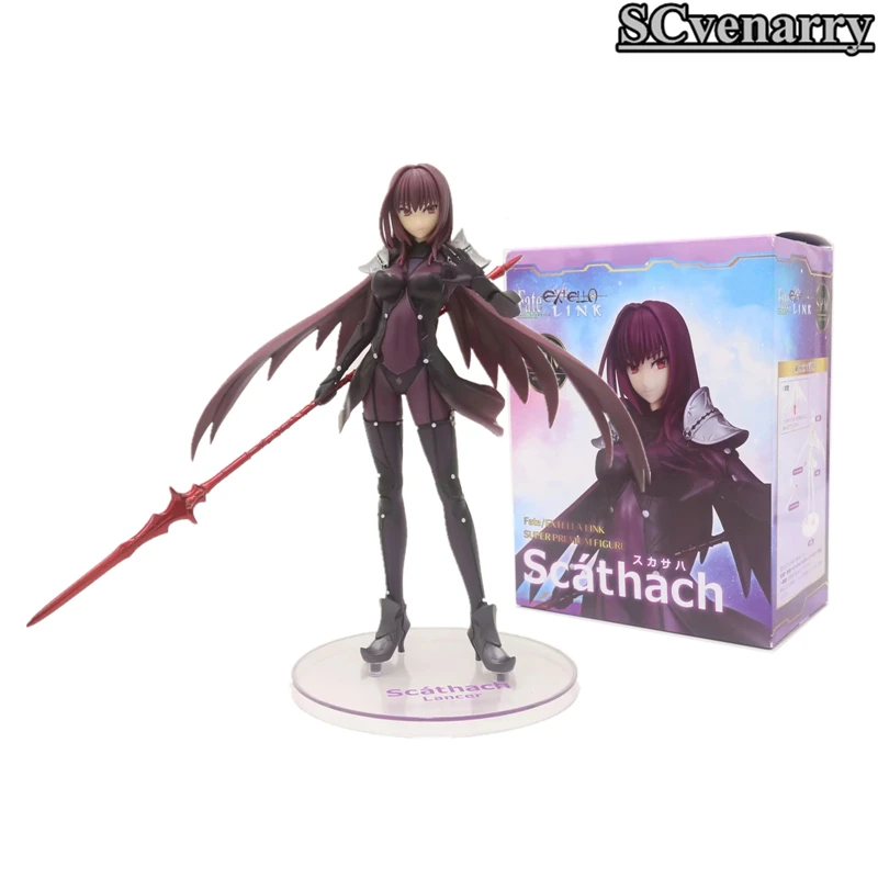 

Fate Grand Order Lancer Scathach fate/extella link PVC Action Figure Collectible Model Toy 21cm