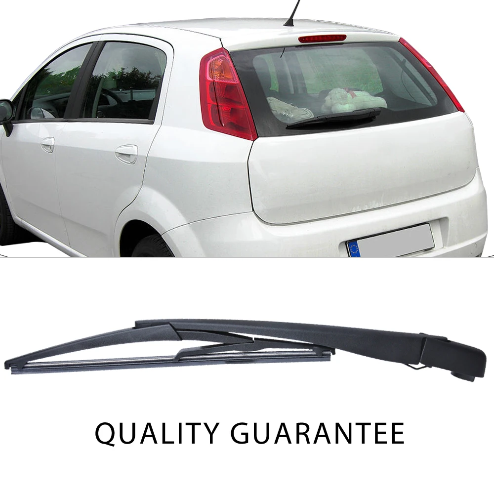 Rear Wiper Arm Blade, for Fiat Grande Punto 2005-2019-OGE Back Windscreen Wiper Assembly Replacement-Natural Rubber auto parts Rear Wiper Arm Blade, for Fiat Grande Punto 2005-2019-OGE Back Windscreen Wiper Assembly Replacement-Natural Rubber auto parts