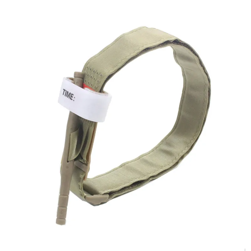 Quick One Hand First Aid Medical Military Portable Outdoor Tactical Emergency Tourniquet Strap Equipment Slow Release Buckle