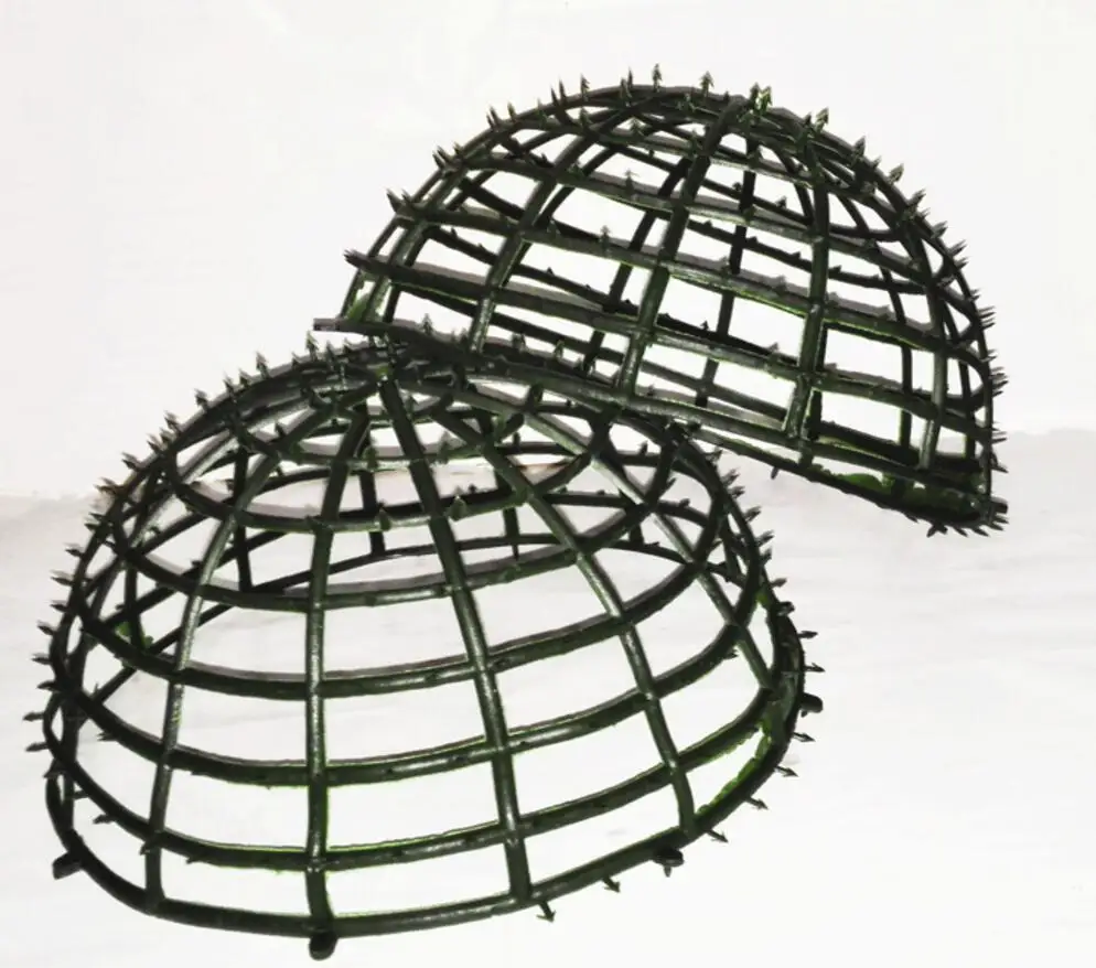 10pcs/Lot 25cm Artificial Plastic Ball Frame For Flower Grass Kissing