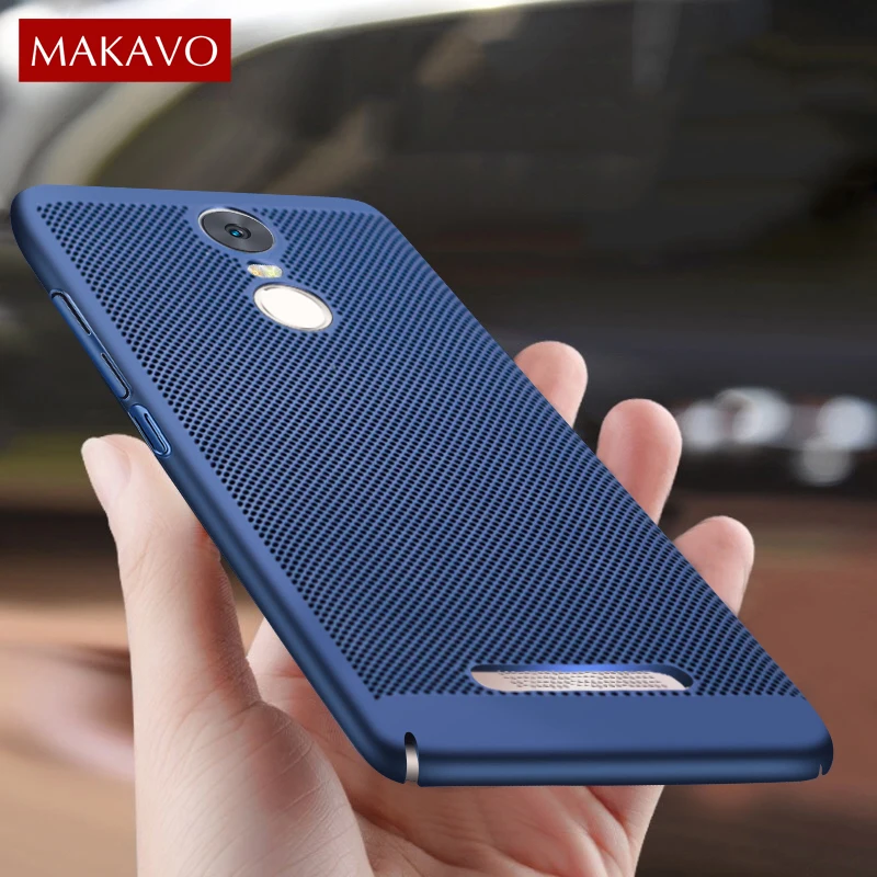 

New Case For Xiaomi Redmi Note 3 Pro Honeycomb Back Cover Heat Dissipation Cooling Housing Phone Cases 150mm