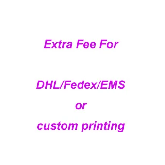 

Extra Fee for DHL Fedex TNT EMS or Custom printing