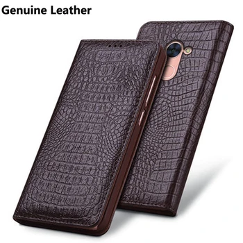 

Genuine Leather Phone Cover Case For Huawei Enjoy 7 Plus TRT-AL00A 5.5 inch Bag Relief Matte Housing Case flip back cover case