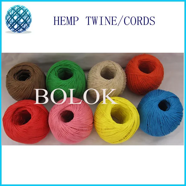 

12 kinds color waxed and dyed hemp cord (8pcs/lot) hemp rope,1MM twine 100m/ball used in all kinds packing by Free shipping