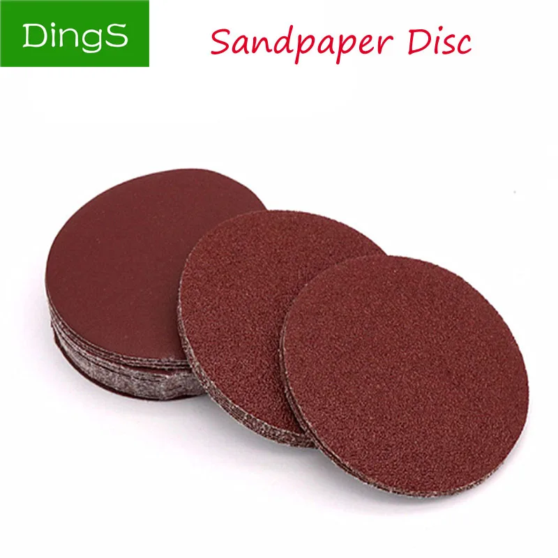 20pcs 4 Inch 100mm Round Sandpaper Self Adhesive Disk Sand Sheets Grit