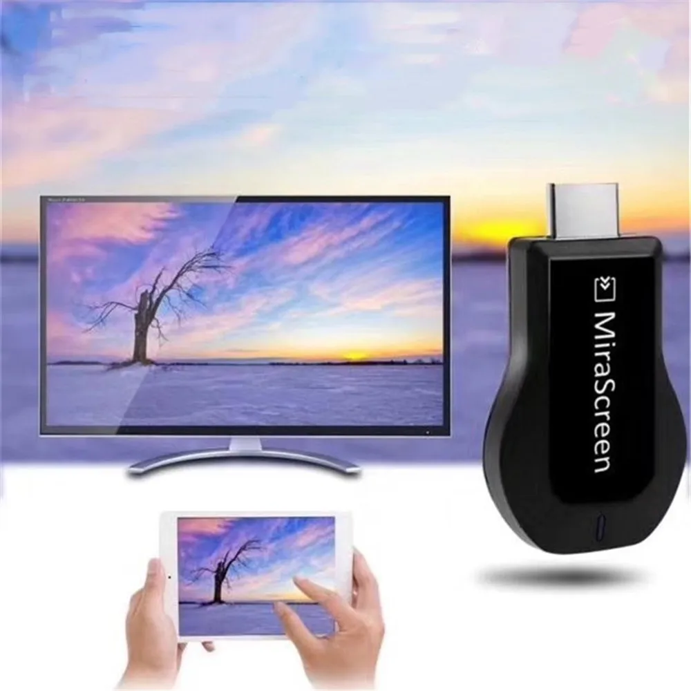 Mirascreen Miracast WiFi Дисплей донгл приемник ТВ палка для потокового видео веб серфинг